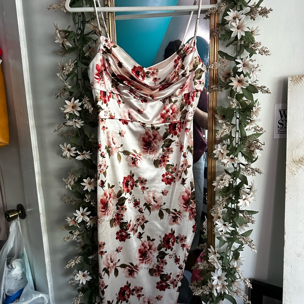 Floral Print Women's Dress